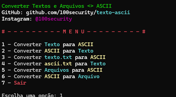 Texto-ASCII