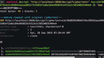 Padding Oracle Attacker