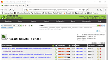 OpenVAS Scanner