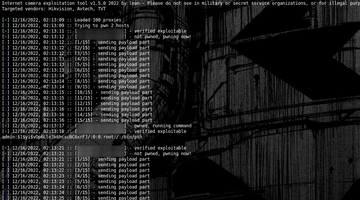 Camera Exploit Tool
