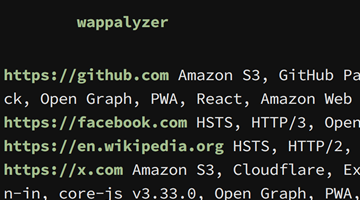 Wappalyzer Next